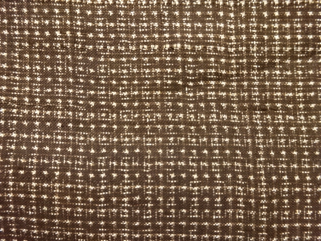 JAPANESE KIMONO / ANTIQUE MENS KIMONO / SILK / DORO OSHIMA TSUMUGI